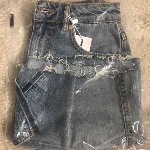 BNWT* Dynamite Jean miniskirt XS